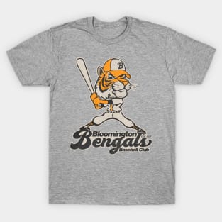 Defunct Bloomington Bengals Baseball Team T-Shirt